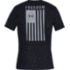 Under Armour UA Freedom Flag T-Shirt - Mens, Black/Steel, 2X-Large, 13333500022X