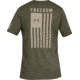 Under Armour UA Freedom Flag T-Shirt - Mens, Marine OD Green, X-Large, 1333350390XL