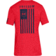 Under Armour UA Freedom Flag T-Shirt - Mens, Red/Academy, X-Large, 1333350601XL
