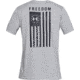 Under Armour UA Freedom Flag T-Shirt - Mens, Steel Medium Heather, 3X-Large, 13333500353XL