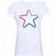 Under Armour UA Freedom Star T-Shirt - Womens, White, Small, 1327572100SM