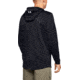 Under Armour UA Freedom Tech Terry Hoodie - Mens, Black/White, 2X-Large, 13231050022X