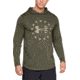 Under Armour UA Freedom Tech Terry Hoodie - Mens, Marine OD Green, 3X-Large, 13231053903XL