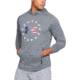 Under Armour UA Freedom Tech Terry Hoodie - Mens, Steel, X-Large, 1323105035XL