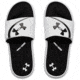 Under Armour UA Ignite VI Slide Sandal - Mens, White/Black, 10, 302271110010