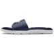 Under Armour UA Ignite VI Slide Sandal - Mens, White/Blue, 15, 302271110115