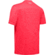 Under Armour UA Iso-Chill Stacked Short Sleeve T-Shirt - Mens, Medium, Pink, 1353897628MD