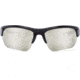 Under Armour UA Octane Sunglasses, Game Day with Chrome Multiflection Lens, Shiny Black, One Size Fits Most, UA8600094-000933