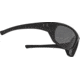 Under Armour UA Powerbrake Sunglasses, Gray Lens, Satin Black, One Size Fits Most, UA8600105-010100