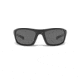 Under Armour UA Powerbrake Sunglasses, Gray Lens, Shiny Black, One Size Fits Most, UA8630105-000108