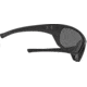 Under Armour UA Powerbrake Sunglasses, Gray Lens, Shiny Black, One Size Fits Most, UA8630105-000108