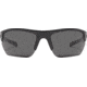Under Armour UA Propel Sunglasses, Gray Lens, Shiny Black, One Size Fits Most, UA8600106-000100