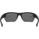 Under Armour UA Propel Sunglasses, Gray Lens, Shiny Black, One Size Fits Most, UA8600106-000100