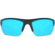 Under Armour UA Propel Sunglasses, Rubber Gray Blue Lens, Satin Black, One Size Fits Most, UA8600106-010161