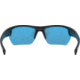 Under Armour UA Propel Sunglasses, Rubber Gray Blue Lens, Satin Black, One Size Fits Most, UA8600106-010161