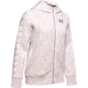 Under Armour UA Rival Fleece Sportstyle LC Sleeve Graphic Hoodie - Womens, Dash Pink, Large, 1348559667LG