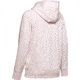 Under Armour UA Rival Fleece Sportstyle LC Sleeve Graphic Hoodie - Womens, Dash Pink, Large, 1348559667LG