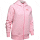 Under Armour UA Rival Fleece Sportstyle LC Sleeve Graphic Hoodie - Womens, Lipstick, 2X-Large, 13485596912X