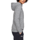 Under Armour UA Rival Fleece Sportstyle LC Sleeve Graphic Hoodie - Womens, Steel Medium Heather, Small, 1348559035SM