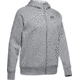 Under Armour UA Rival Fleece Sportstyle LC Sleeve Graphic Hoodie - Womens, Steel Medium Heather, Small, 1348559035SM