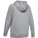 Under Armour UA Rival Fleece Sportstyle LC Sleeve Graphic Hoodie - Womens, Steel Medium Heather, Small, 1348559035SM