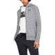 Under Armour UA Rival Fleece Sportstyle LC Sleeve Graphic Hoodie - Womens, Steel Medium Heather, Small, 1348559035SM
