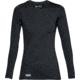 Under Armour UA Tactical Crew Base Top - Womens, Black, Medium, 1316922001MD