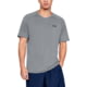 Under Armour UA Tech 2.0 V-Neck T-Shirt - Men's, Steel, Small, 1328190035SM