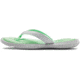Under Armour UA Marbella VII Sandals - Women's, 10, White/Green, 302272310210