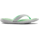 Under Armour UA Marbella VII Sandals - Women's, 10, White/Green, 302272310210