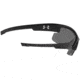 Under Armour Youth Nitro L Sunglasses, Black/Silver Frame,Gray Multiflection Lens U8600048-018801