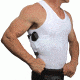 UnderTech Undercover Mens Concealment Holster Tank Top Coolux Shirt,White,XL T1276WH-XL