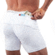 UnderTech Undercover Mens Travel Safe Shorts,White,2XL TS0562WH-2X