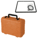 Underwater Kinetics 718 Dry Case, Shipping, Panel Ring, Orange 502514