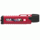 Underwater Kinetics Herculite 4AA eLED Flashlight, w/Eagle Logo, Red 514614