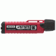 Underwater Kinetics Herculite 4AA eLED Flashlight, w/Industrial Logo, Red 514613