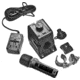 Underwater Kinetics Nitex Flashlight w/Charger, Helmet Clip, 12VDC Power Supply, Black 12327