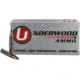 Underwood Ammo .300 AAC Blackout 110 Grain Flat Base Tipped Spitzer Nickel Plated Brass Cased Rifle Ammo, 20 Rounds, 417