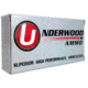 Underwood Ammo .350 Legend 150 Grain Solid Monolithic Hollow Point Nickel Plated Brass Cased Pistol Ammo, 20 Rounds, 471