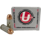 Underwood Ammo .40 S&amp;W 140 Grain Xtreme Penetrator Solid Monolithic Nickel Plated Brass Cased Pistol Ammo, 20 Rounds, 829