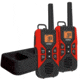 Uniden 30-Mile GMRS/FRS Radio - 2 Radios, Micro USB, Charge Cradle, headset jack, Red/Black GMR3055-2CK