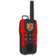 Uniden 30-Mile GMRS/FRS Radio - 2 Radios, Micro USB, Charge Cradle, headset jack, Red/Black GMR3055-2CK
