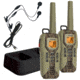 Uniden 50-Mile GMRS/FRS Radio - 2 Radios, Micro USB, Charge Cradle,TRU waterproof, Headset, Realtree Xtra/Khaki GMR5088-2CKHS