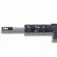 Unique-ARs Razor AR-15 Handguard, Cerakote Armor Black/Anodize Black, 7in razor7