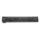Unique-ARs Slim Charging We The People AR-15 Handguard, Cerakote Armor Black/Anodize Black, 12in, slimcwtp12