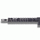 Unique-ARs UAR Hex AR-15 Handguard, Cerakote Armor Black/Anodize Black, 15in uarhex15