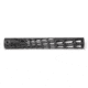 Unique-ARs Web AR-15 Handguard, Cerakote Armor Black/Anodize Black, 7in, web7