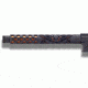 Unique-ARs Wing and Skull AR-15 Handguard, Cerakote Armor Black/Anodize Black, 9in, wingandskull9