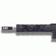 Unique-ARs Wing and Skull Handguard with Dolos Locking Ring, Cerakote Armor Black, 9 in doloswingandskull9
