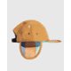 United By Blue Bison Ear Flap 5-Panel Hat, Khaki, One Size, 706-037-01013